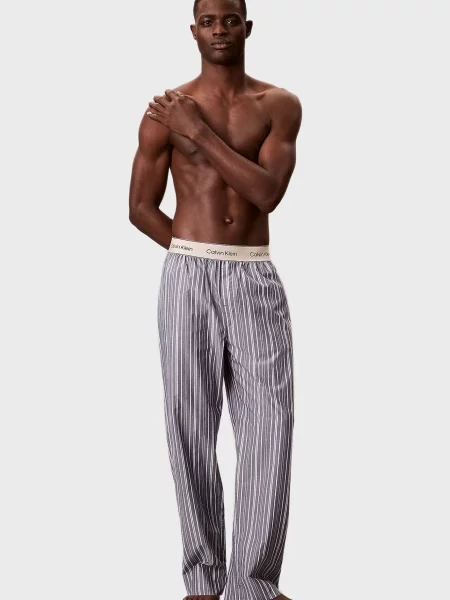 Пижама Calvin Klein в полоску синяя