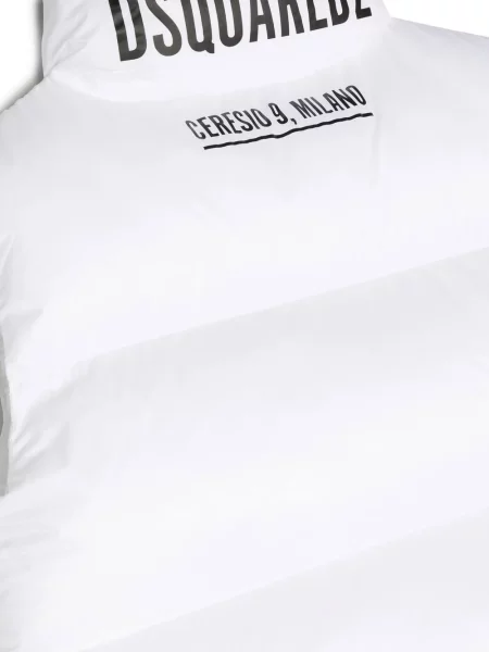 Kamizelka dziecięca Dsquared2 biała