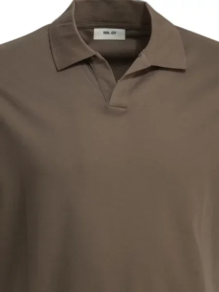 Scurt tricou polo Nn07 maro