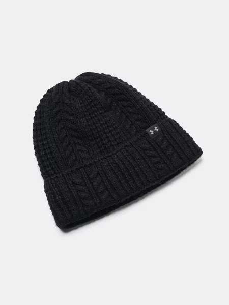 Pletená čiapka Under Armour čierna