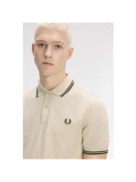 Košeľa Fred Perry béžová