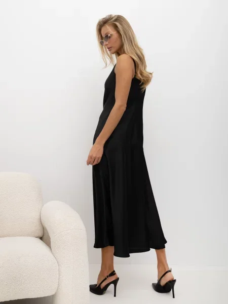 Koktel haljina Italy Moda crna