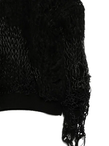 Pulover Junya Watanabe zdrențuiți negru
