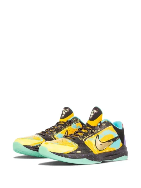 Sneakerși Nike Zoom cu imagine alergare galben
