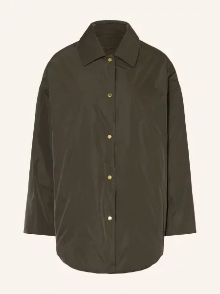 Max Mara The Cube Bunda Carlotta tmavě zelená