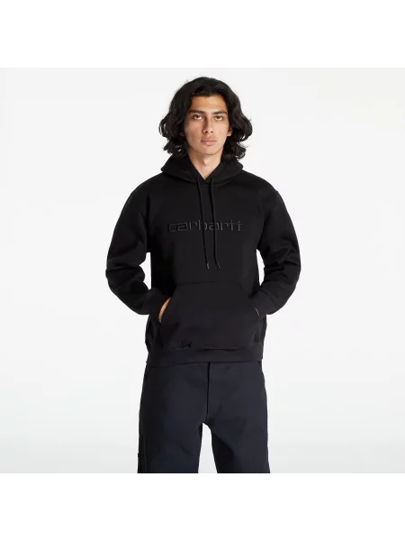 Hanorac Carhartt WIP Sweatshirt Hoodie UNISEX Black/ Black XS negru