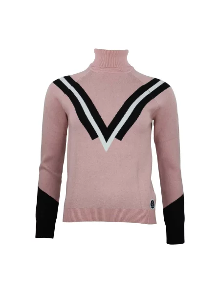 Sweter z golfem Peak Mountain Adonie różowy