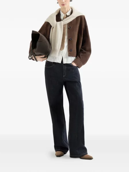 Pantaloni Brunello Cucinelli albastru