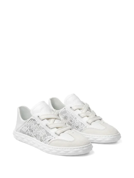 Sneakerși Jimmy Choo alb