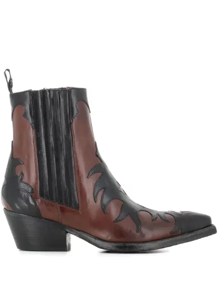 Botine Sartore din piele maro
