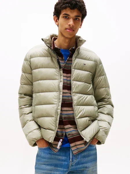 Tommy Jeans Geacă de puf verde