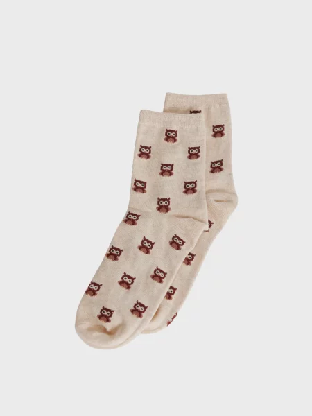 Шкарпетки Springfield з принтом бежеві