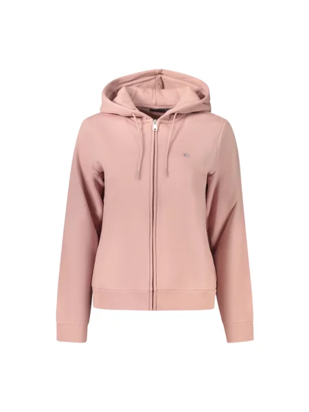 Bluza z kapturem Napapijri różowa