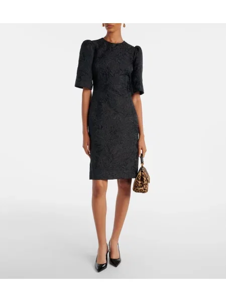 Rochie Dolce&gabbana de mătase negru