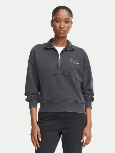 Calvin Klein Jeans Суитшърт черен