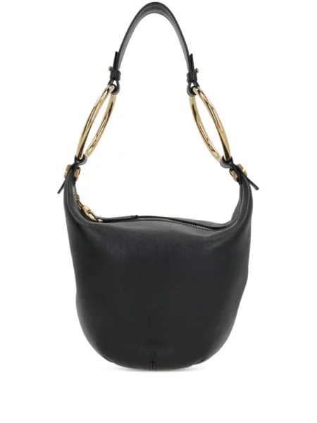 Geanta de piele Chloé din piele negru
