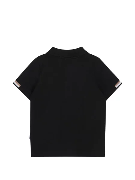 Koszulka polo dziecięca Bosswear czarna