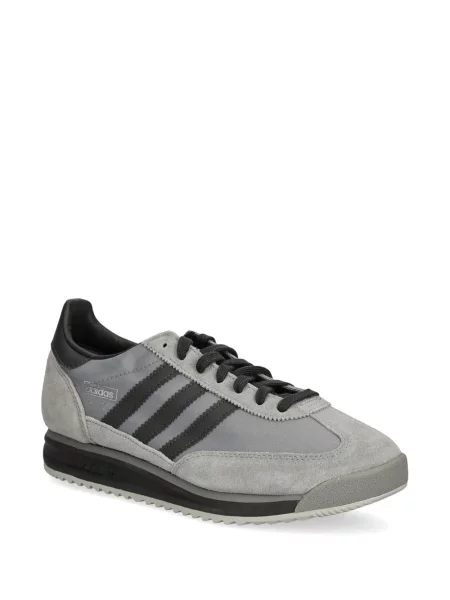 Sneakerși Adidas Stan Smith cu dungi din piele de căprioară albastru
