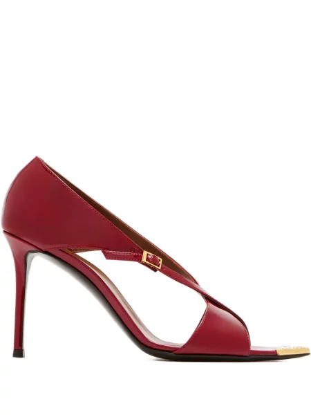 Sandale Giuseppe Zanotti de cristal roșu