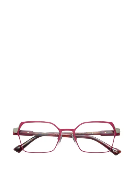 Ochelari de soare Etnia Barcelona cu imprimeu geometric roșu