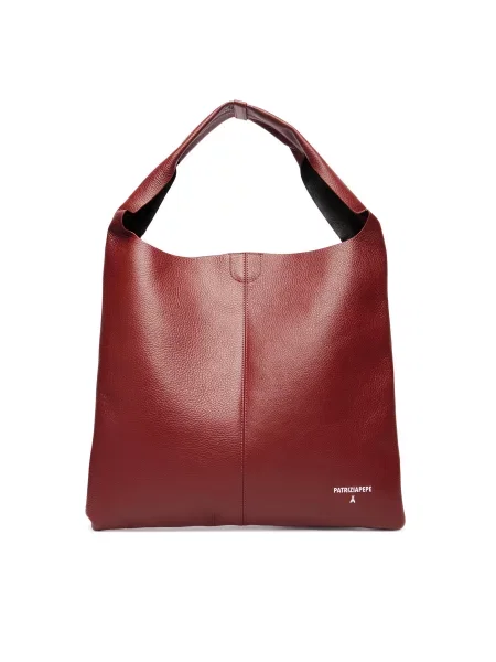 Patrizia Pepe Ročna torba rdeča bordo
