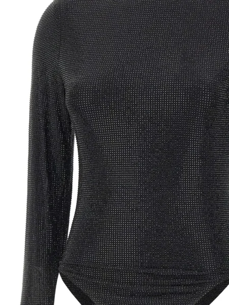 Stras lung body Twenty Fourhaitch negru