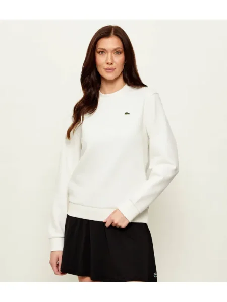 Lacoste hanorac pentru femei cu bej