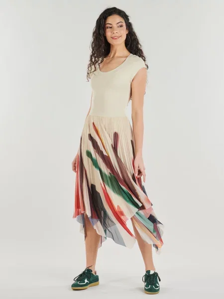 Rochie Desigual bej