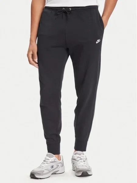 Nike Teplákové nohavice Club Fleece čierna