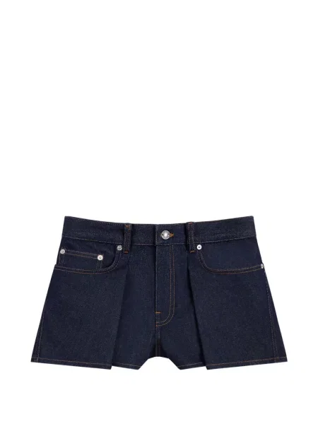 Pantaloni scurți din denim Givenchy albastru