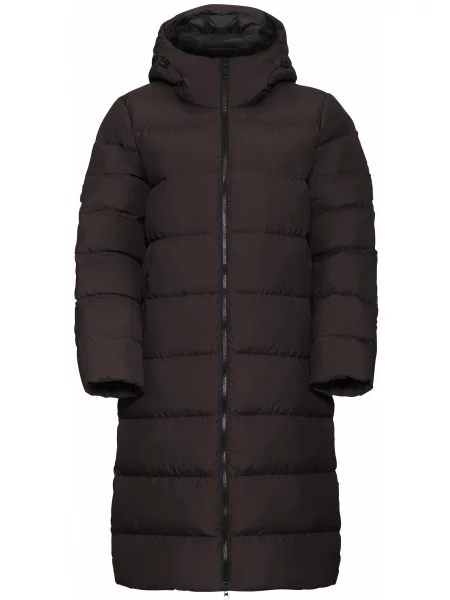 Пуховик Jack Wolfskin коричневый