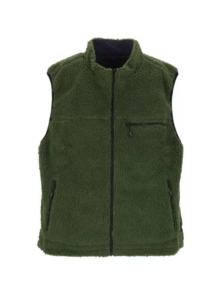 Reversibil vestă Gramicci din fleece verde