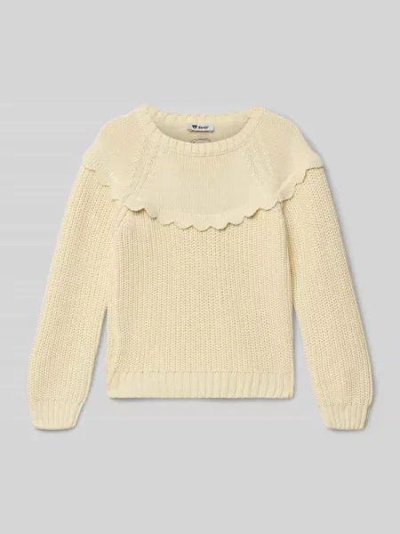 Sweter o kroju regular fit z imitacji dzianiny Steiff