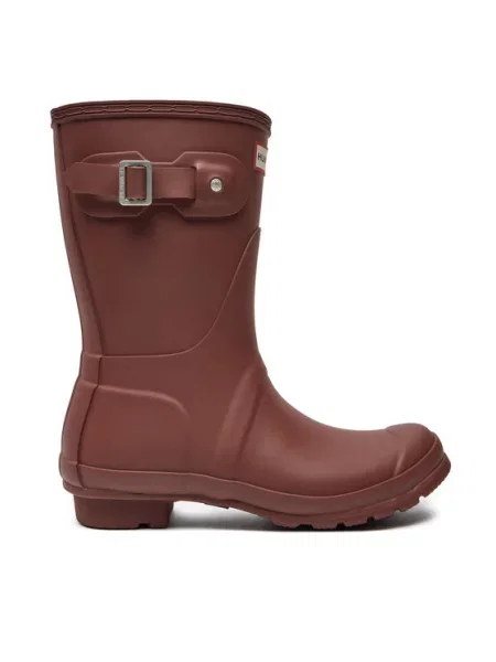 Резиновые сапоги Hunter бордовые