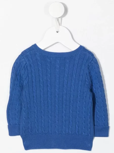 Koszulka polo dziecięca Polo Ralph Lauren niebieska