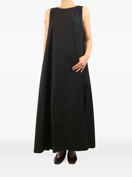 Rochie maxi Apuntob fără mâneci negru