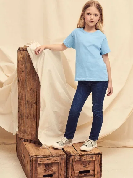 Tricou copii Fruit Of The Loom albastru