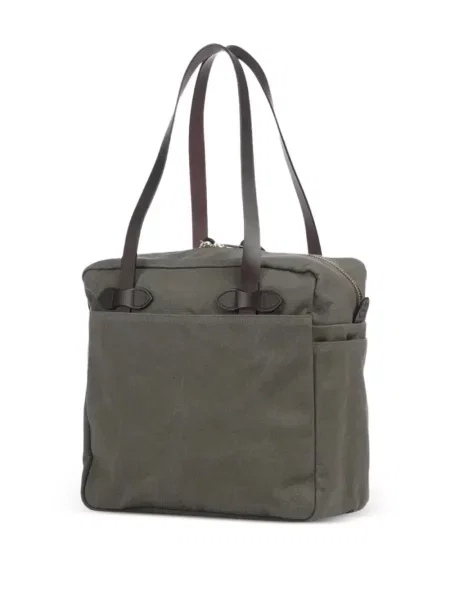 Geantă Filson din țesătură twill verde