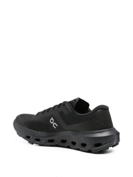 Sneakerși On plasă negru