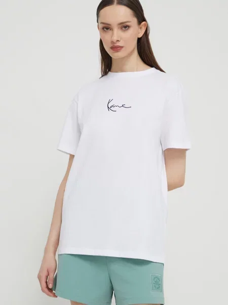 Тениска Karl Kani Small Signature Essential Os Tee White XS бяло