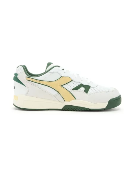 Sneakersy Diadora zamszowe białe