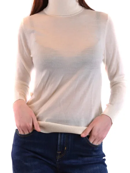 Pulover Sun68 cu guler înalt albastru