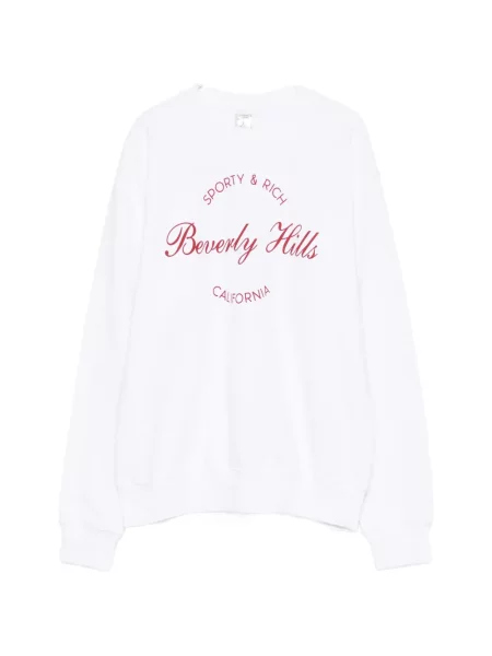 Hanorac Sporty & Rich alb