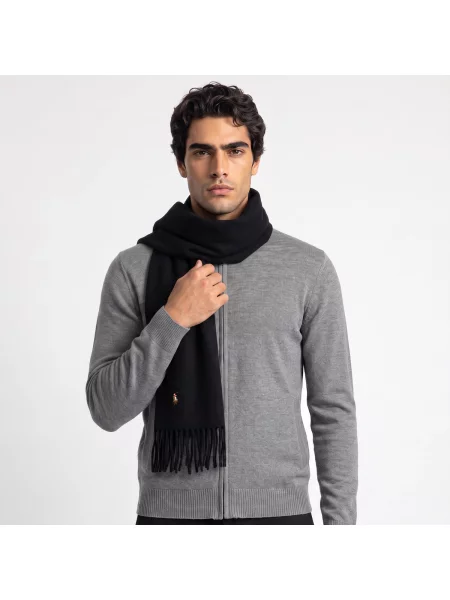 Fular Polo Ralph Lauren de lână negru