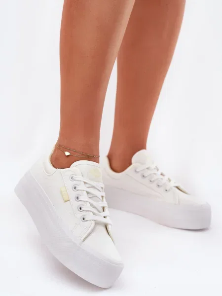 Teniși Lee Cooper alb