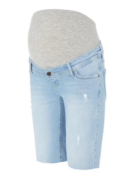 MAMALICIOUS Jeans Hanna deschis albastru