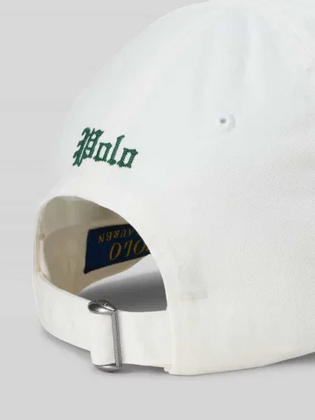 Polo Ralph Lauren czapka bejsbolówka biała