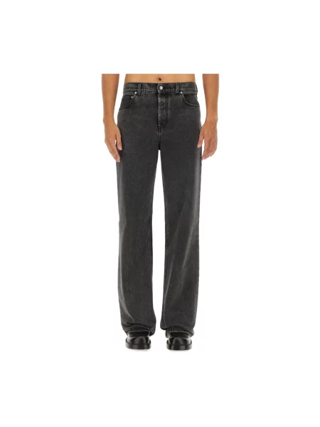 Jeansy Alexander Mcqueen szare