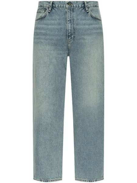 Blugi drepți Rag & Bone albastru