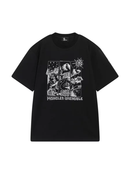 Koszulka Moncler czarna